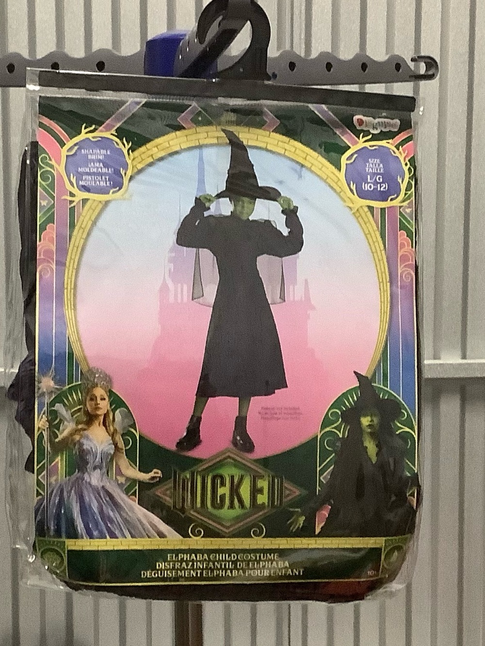 Wicked Elphaba Child Costume size large(10-12)- Official Licensed